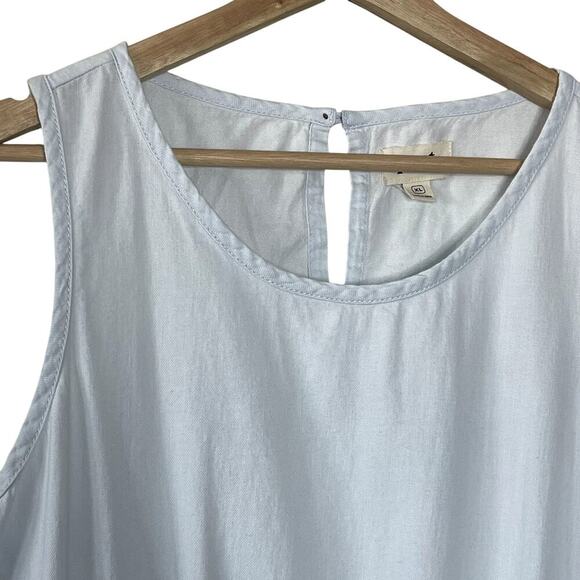 PACT SLEEVELESS SHIRT DRESS ORGANIC COTTON SIZE XL - Picture 4 of 8